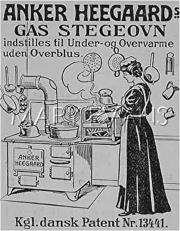 Anker: ANKER HEEGAARDE STOVE AD