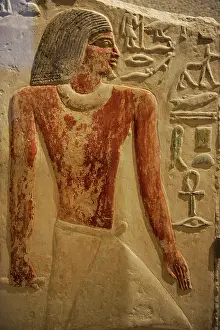 Polychromy: Ankhirptah, tomb relief. Egypt