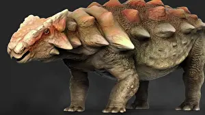 Thyreophora: Ankylosaurus armored dinosaur