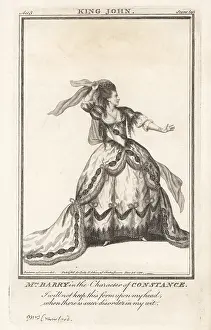 John Bell: Ann Barry as Constance in King John, 1774