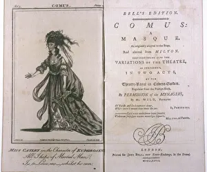 Euphrosyne: Ann Catley in the Role of Euphrosyne