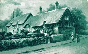 Hathaways: Ann Hathaways Cottage (By Moonlight)