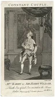 Farquhar: Ann Spranger Barry as Harry Wildair