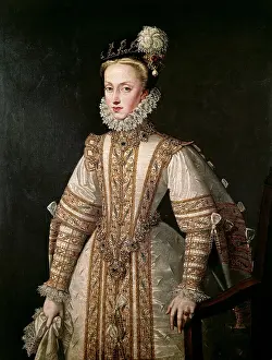 Coello: Anna, 2.11.1549 - 26.10.1580, Queen Consort of