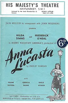 Lucasta: Anna Lucasta (programme cover)