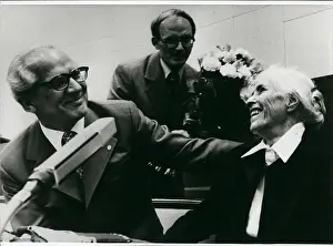 Honecker: Anna Seghers, German writer, 80th birthday