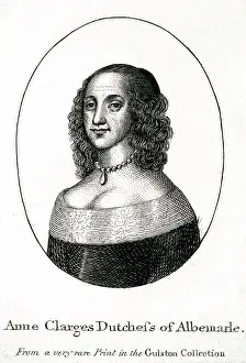 Monck: ANNE CLARGES, ALBEMARLE