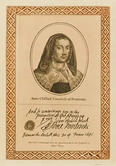 1590: ANNE COUNTESS PEMBROKE