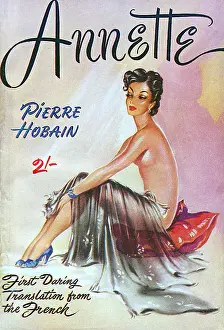 David Wright (terry Parker): Annette, book cover design by David Wright