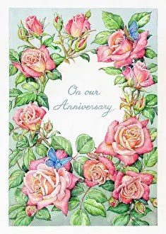 Parfait: Anniversary Card Design