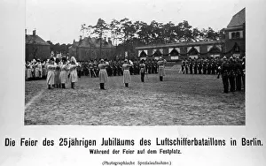 Fairground: Anniversary celebration of the Airship Battalion, 1909