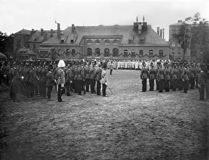 Dirigible: Anniversary celebration of the dirigible battalion in Berlin