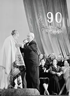 Presenting: Anniversary celebration at the Maly theater in