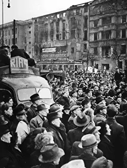 Rias: Announcement of currency reform in Berlin
