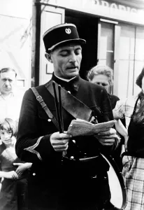 Announcement: Announcement of orders in Angers, 1940