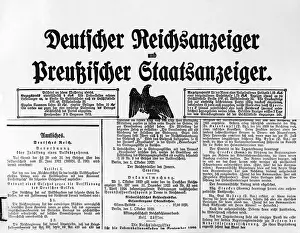 Regarding: Announcement of a referendum, 1929