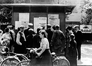 Notices: Announcements of the German Oberkommando - high