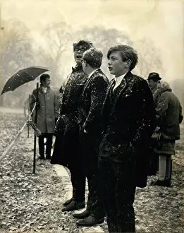 Macmillan: Annual Eton Wall Game on a snowy day