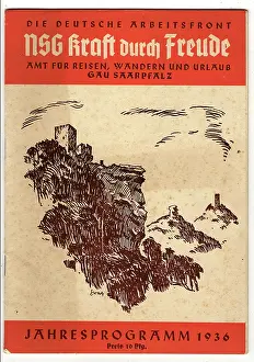 Aimed: Annual KDF catalog, 1936