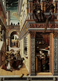 1486: Annuciation with Saint Emidius