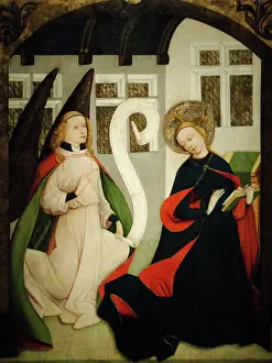 Announcement: The Annunciation. 15th century