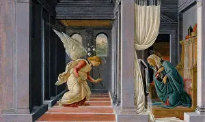 Lcgrfa1710: The Annunciation, by Botticelli