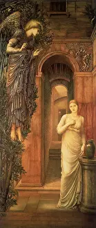 Burne: The Annunciation, by Burne-Jones