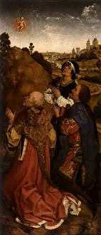 1450: Annunciation of Christ's Birth to Three Kings, Weyden
