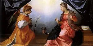 Sarto: The Annunciation, by del Sarto