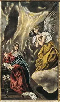 Theotokopoulos: The Annunciation, by El Greco