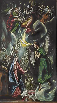 Theotokopoulos: The Annunciation, by El Greco