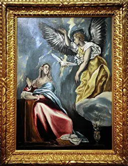 Archangel: The Annunciation, by El Greco