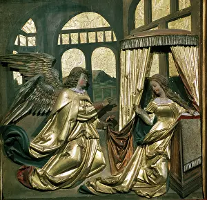 Gothically: Annunciation, high altar by J. Lederer