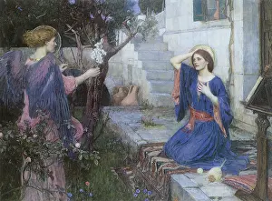 Waterhouse: The Annunciation, by J W Waterhouse