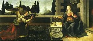 Bends: Annunciation, by Leonardo da Vinci