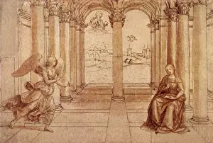Vaulted: Annunciation, by Raphael