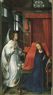 Weyden: Annunciation, by Rogier van der Weyden
