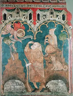 Annunciation: Annunciation to the Shepherds. 14th Century