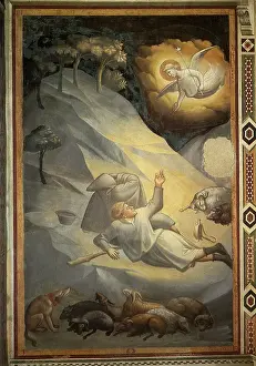 1320s: Annunciation to the Shepherds