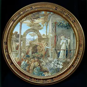 Tondo: The Annunciation (tondo)