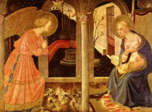 Strozzi: The Annunciation by Zanobi Strozzi