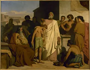 Anointing: The anointing of David by Samuel