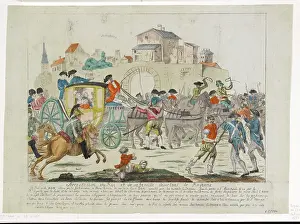 1791: Anonymous. Arrest of the King