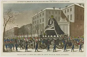 Cortege: Anonymous. Bodies of Louis XVI