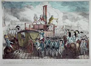 Gallows: Anonymous. Execution of the King