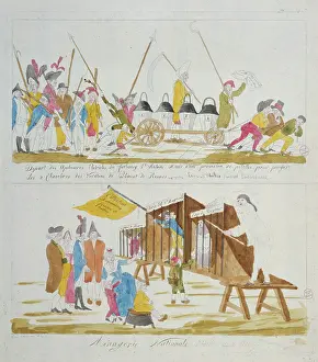 Ecclesiastic: Anonymous. National Menagerie. Engraving. Paris