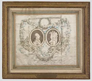Medallions: Anonymous. Portraits of the King