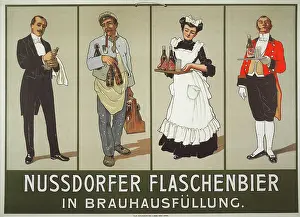 Dobling: Anonymous. Poster for NuYdorfer bottles beer