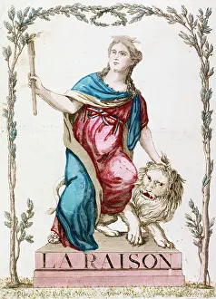 Mane: Anonymous. the Reason. Engraving. Paris