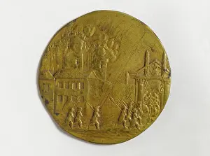 Embossed: Anonymous. Storming of the Bastille